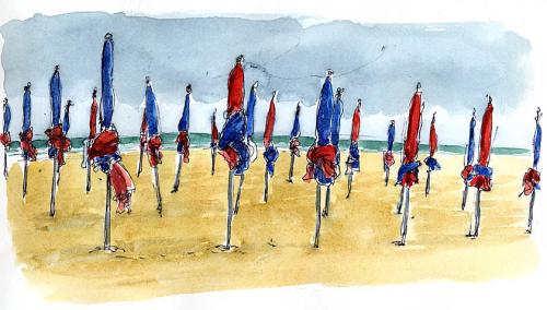 Deauville parasols